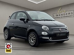 Fiat 500 C - 1.0 Hybrid Star 2021 ZWART | Cruise Control | Apple CarPlay