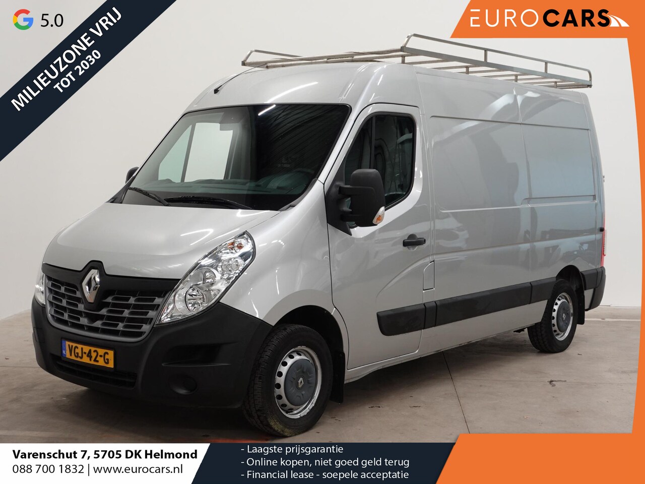 Renault Master - L2H2 145PK Airco Cruise Imperiaal Ladder Trekhaak Bluetooth Euro6 - AutoWereld.nl