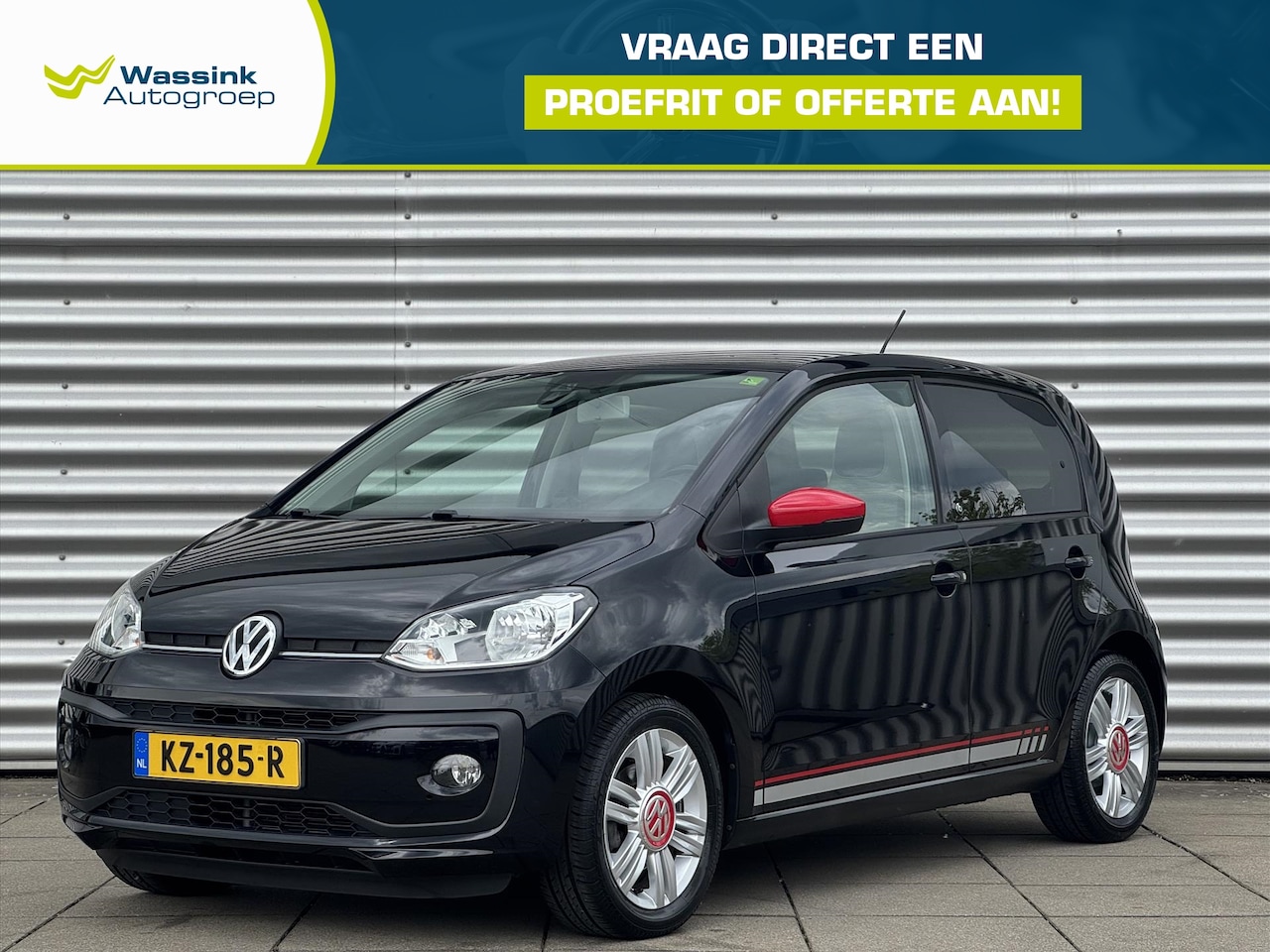 Volkswagen Up! - 1.0 75PK 5-drs Up! Beats Airco | Bluetooth | Camera | Stoelverwarming - AutoWereld.nl