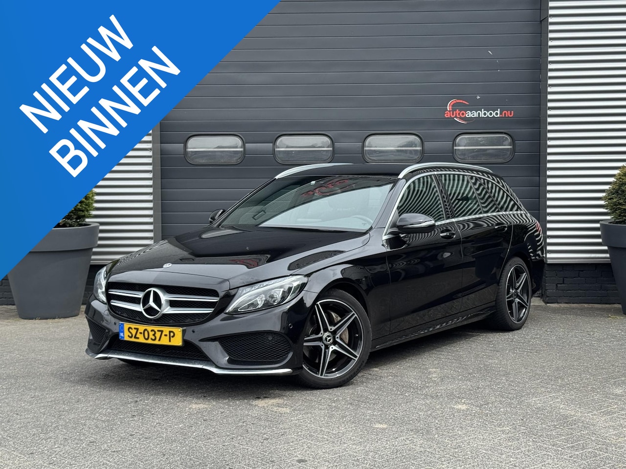 Mercedes-Benz C-klasse Estate - 180 CDI AMG | Camera | Parkeersensoren | Led | Stoelverwarming | Lichtmetalen velgen | Ele - AutoWereld.nl