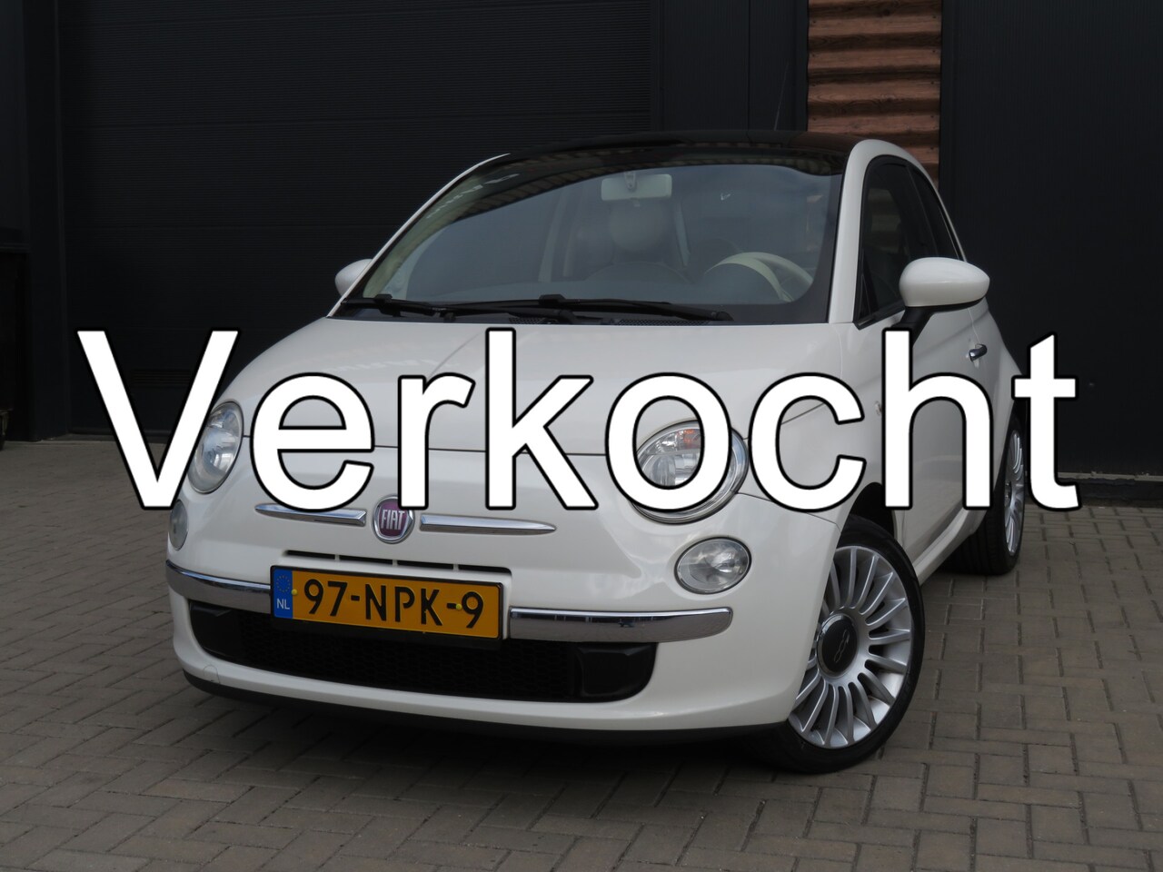 Fiat 500 - 1.2 Lounge Airco Panoramadak Orig NL - AutoWereld.nl