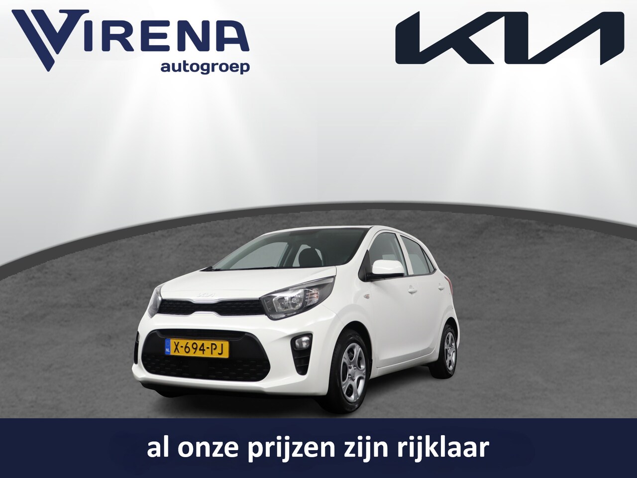 Kia Picanto - 1.0 DPi ComfortLine - Airco - Cruise controle - Fabrieksgarantie tot 02-2031! - AutoWereld.nl