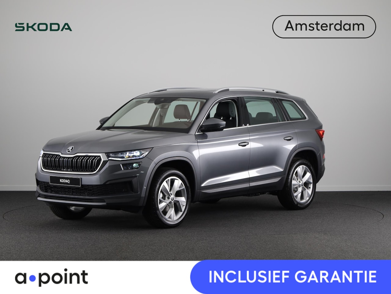 Skoda Kodiaq - Business Edition Plus 1.5 TSI 150 pk 7 versn. DSG | Fabrieksgarantie tot 2028 | Leder | Pa - AutoWereld.nl