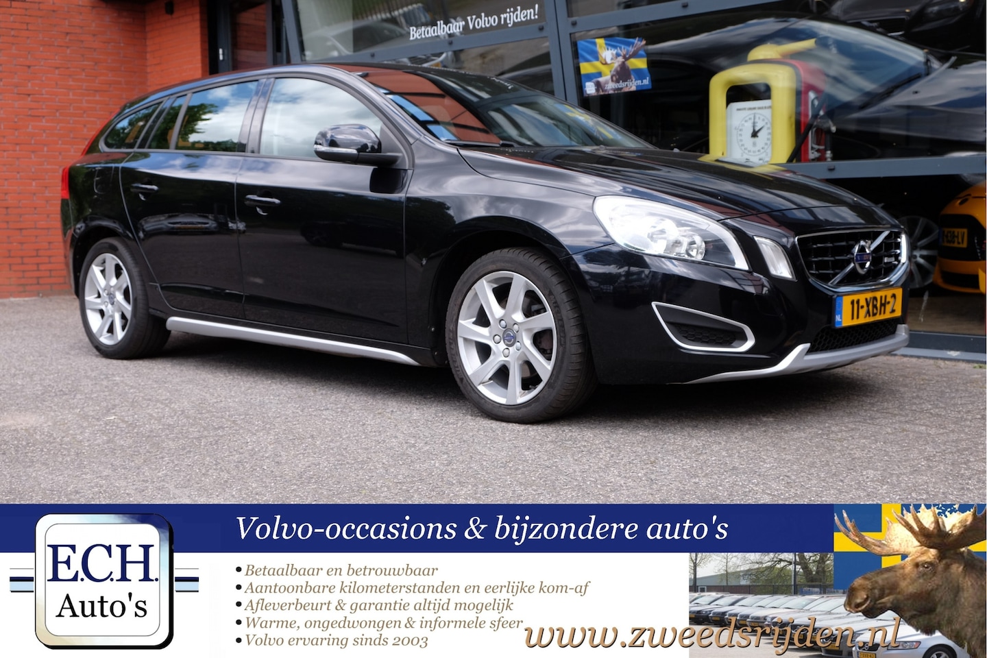 Volvo V60 - T3 150 pk, 17 inch, Navi, Bluetooth, Trekhaak - AutoWereld.nl