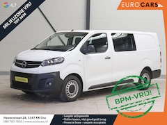 Opel Vivaro - 2.0 CDTI 144pk L3H1 Dubbele Cabine Automaat 6p Navigatie Apple Carplay/Android Auto Cruise