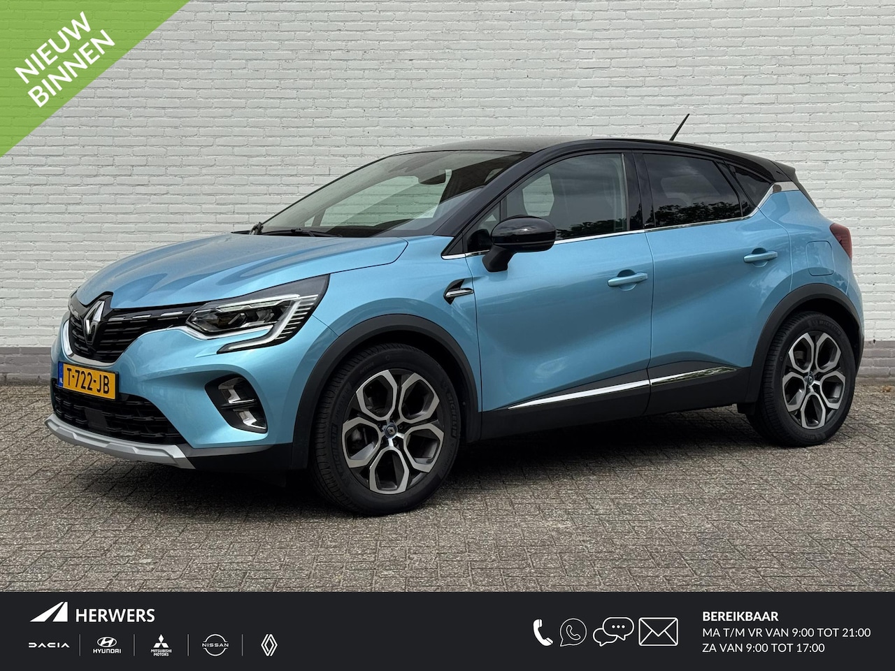 Renault Captur - 1.6 E-Tech Plug-in Hybrid 160 Intens / Trekhaak / Climate control  / Cruise control  / Key - AutoWereld.nl