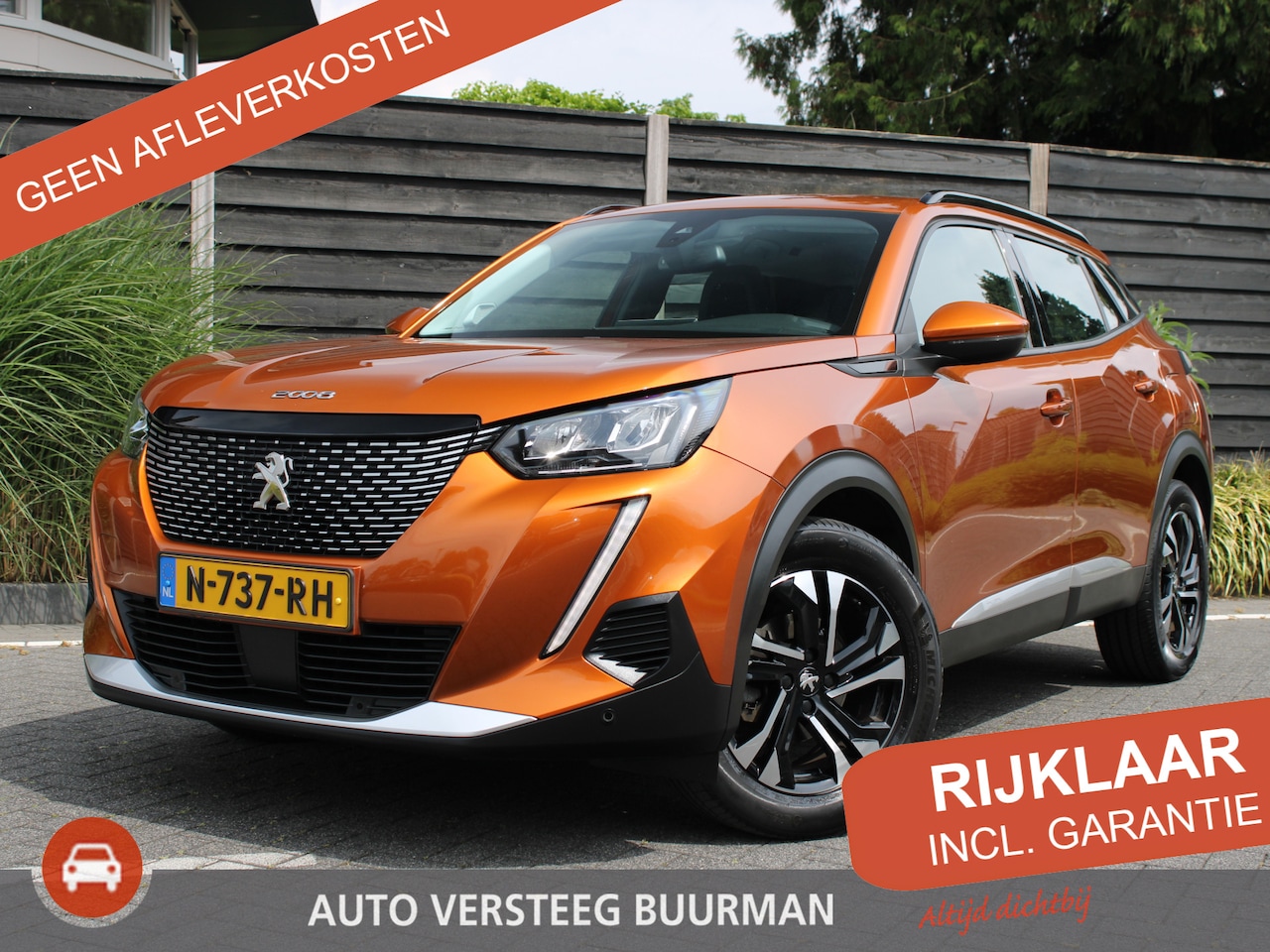 Peugeot 2008 - Allure 1.2 PureTech 130PK EAT8 Automaat Navigatie, Achteruitrijcamera, Parkeersensoren, Da - AutoWereld.nl