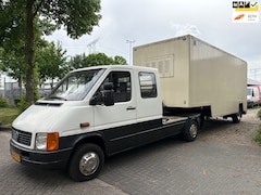 Volkswagen LT-46 - 46A 2.8 TDI lang / dubbele cabine / 6 meter lange trailer / ook los te koop