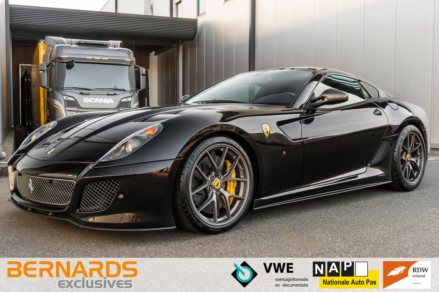 Ferrari 599 - GTO - Nero Daytona - 1 of 599 - AutoWereld.nl