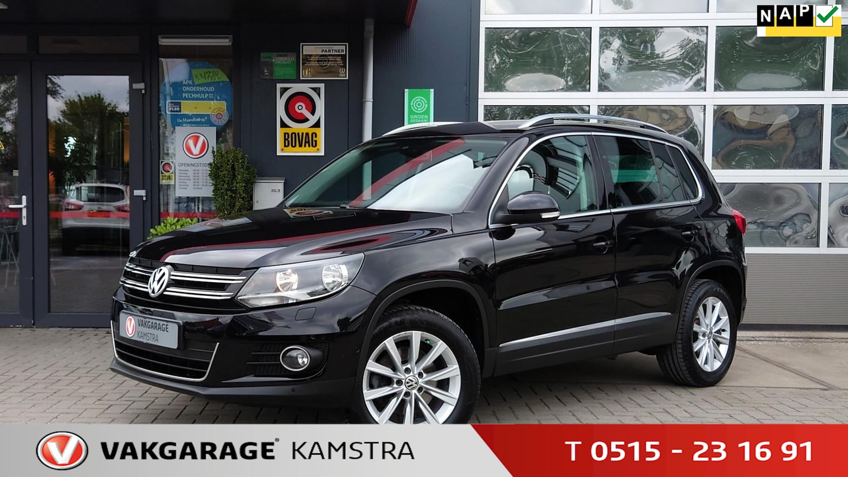 Volkswagen Tiguan - 1.4 TSI Airco/Stoelverw/Trekh/PDC - AutoWereld.nl