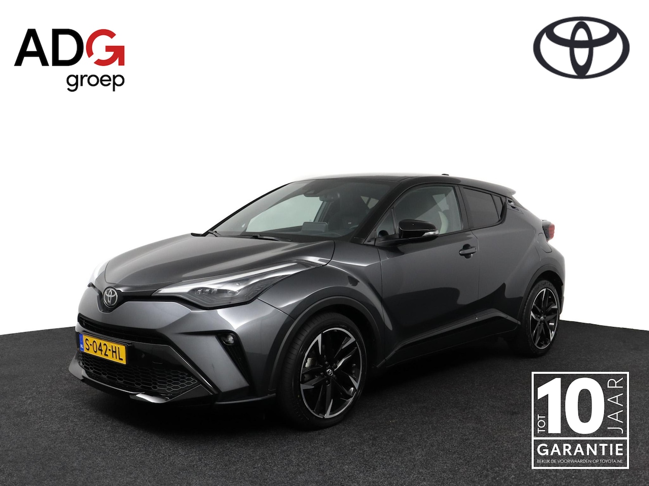 Toyota C-HR - 2.0 Hybrid GR-Sport | Premium Pack  | Stoel verwarming | Apple Carplay/Android Auto | Ash - AutoWereld.nl
