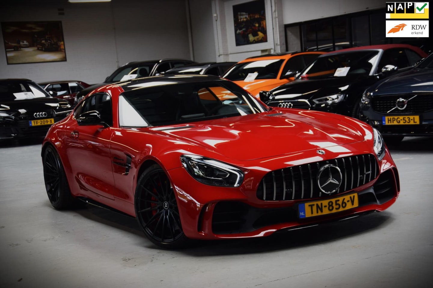 Mercedes-Benz AMG GT - 4.0 R Org.NL!!|PPF|25000km!!|Dealer Onderhouden - AutoWereld.nl