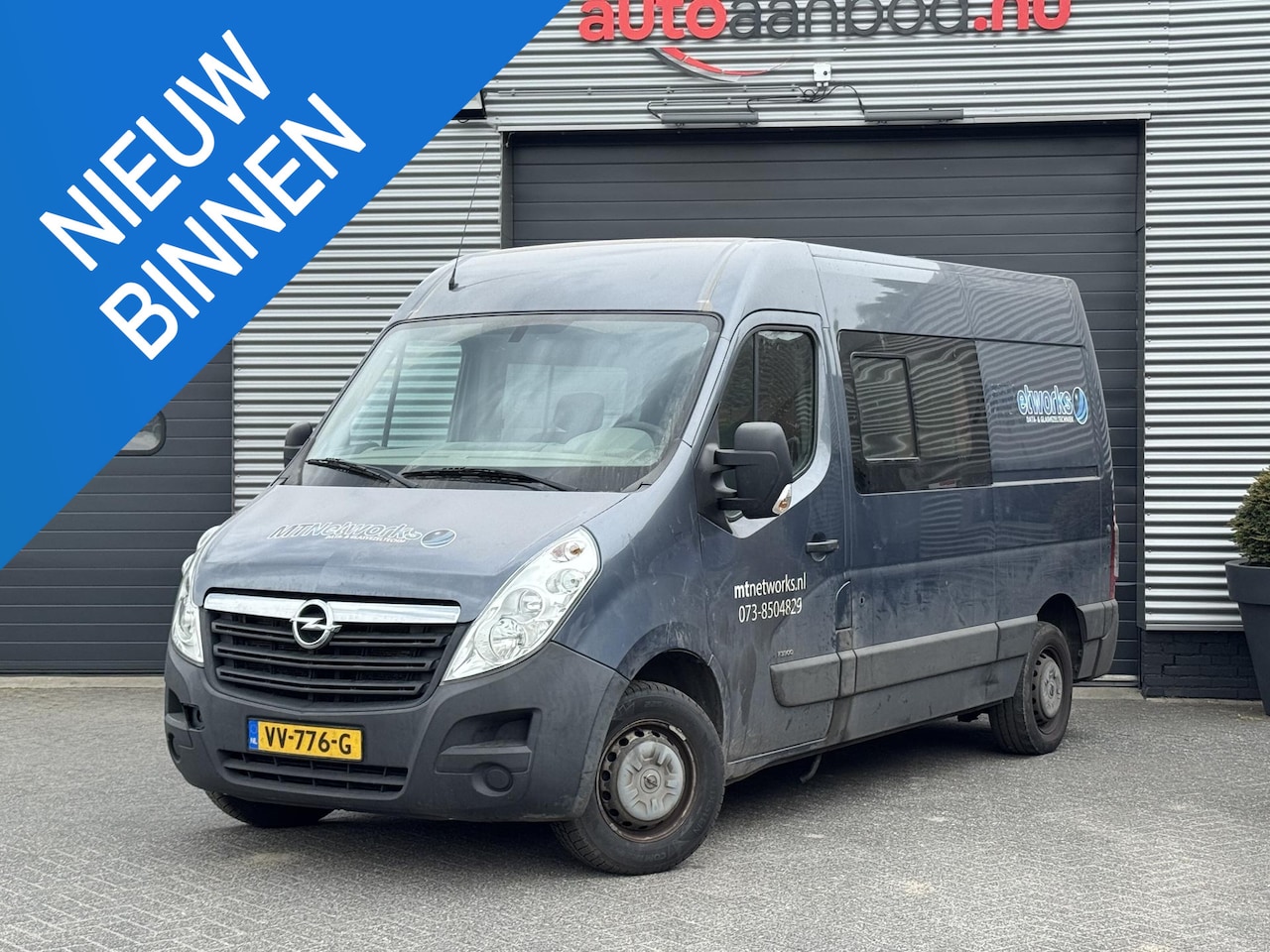 Opel Movano - 2.3 CDTI L2H2 | Airco | Radio | Trekhaak | - AutoWereld.nl