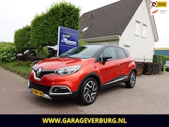 Renault Captur - 1.2 TCe Helly Hansen Automaat (Navi, Cruise, PDC, Trekhaak, 1/2 Leer, Keyless, Stoelverwar