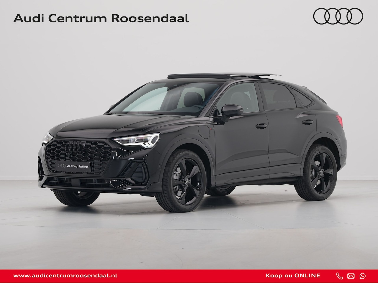 Audi Q3 Sportback - 45 TFSI e 245pk S Edition S Line Black Edition Panoramadak Trekhaak Stoelverwarming Sonos - AutoWereld.nl