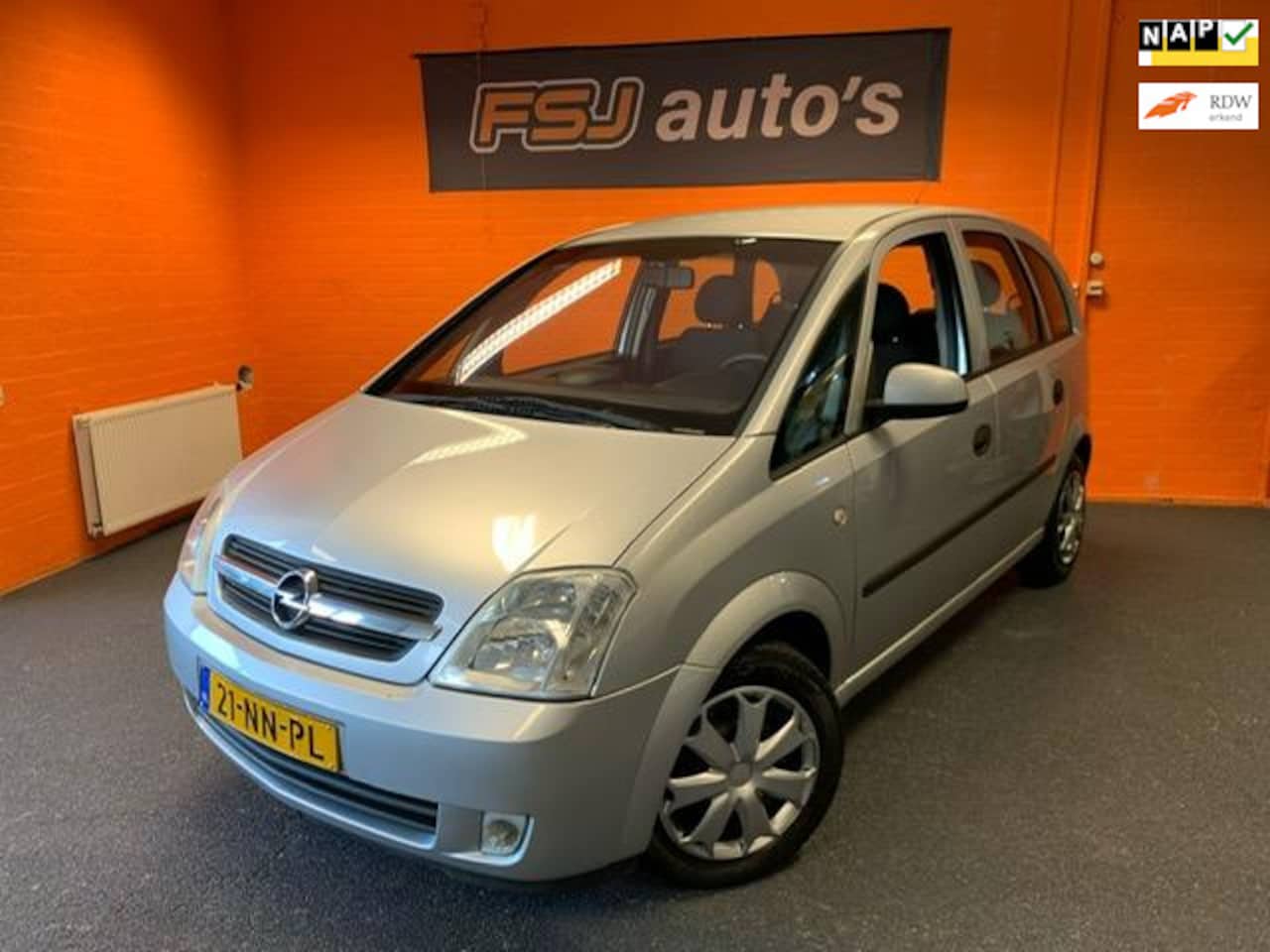 Opel Meriva - 1.6 16V / AUTOMAAT / DE LUXE / AIRCO!! - AutoWereld.nl