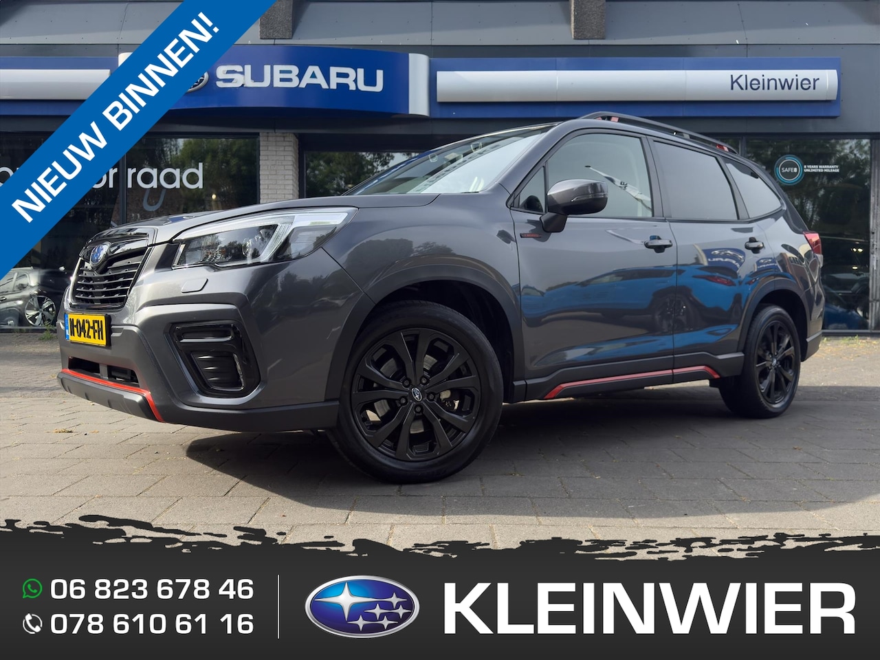 Subaru Forester - 2.0i e-BOXER 150pk CVT Premium Sport | Navi | Pano | Trekhaak | SRH | LED - AutoWereld.nl