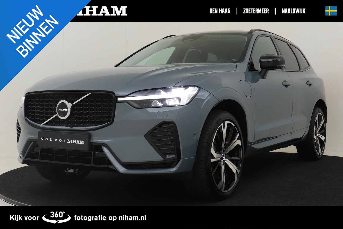 Volvo XC60 - T8 RECHARGE AWD ULTIMATE DARK -PANO.DAK|360°CAM|BOWERS&WILKINS|21"|GEVENT.LEDER+MASSAGE - AutoWereld.nl