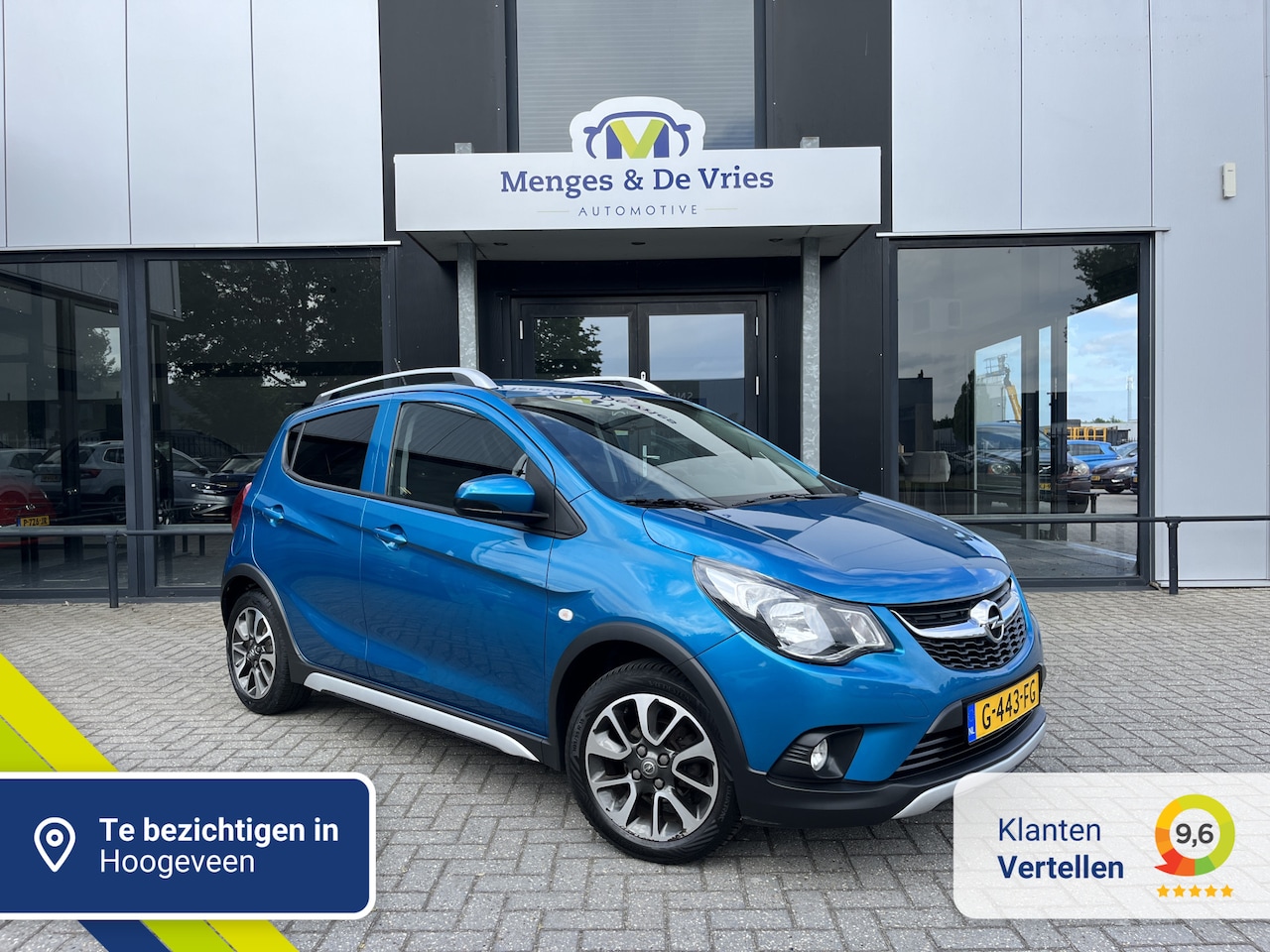 Opel Karl - 1.0 Rocks Online Edition Airco | Cruise Control | Apple Carplay Android Auto | Isofix | NA - AutoWereld.nl