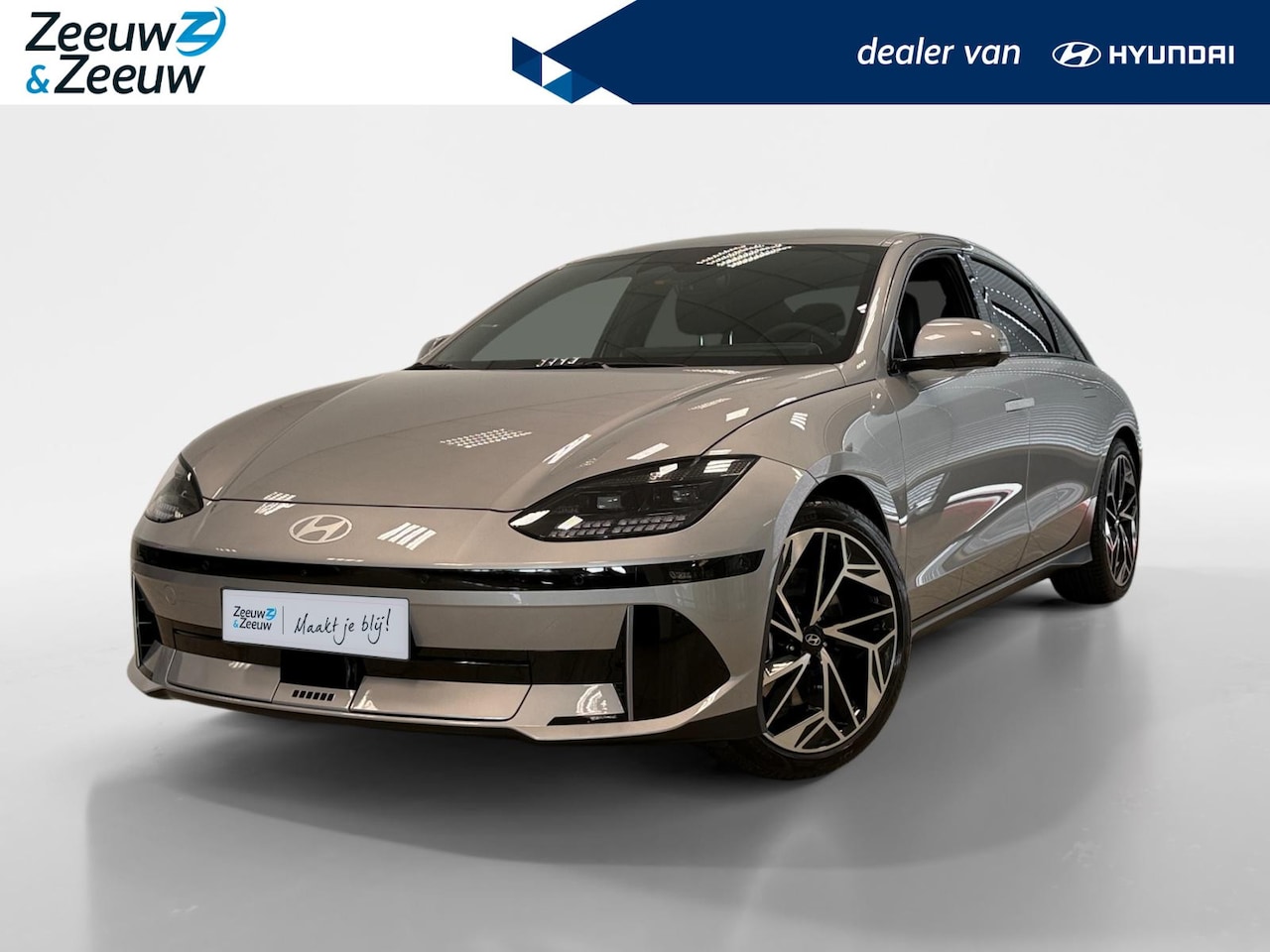 Hyundai IONIQ 6 - LOUNGE | 77 KWH | VAN €59.989,- VOOR €56.950,- | DIRECT LEVERBAAR | - AutoWereld.nl