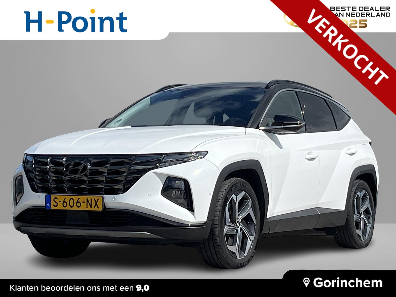 Hyundai Tucson - 1.6 T-GDI PHEV 265PK Premium 4WD | Lederen bekleding incl verwarming/koeling | Contrastere - AutoWereld.nl