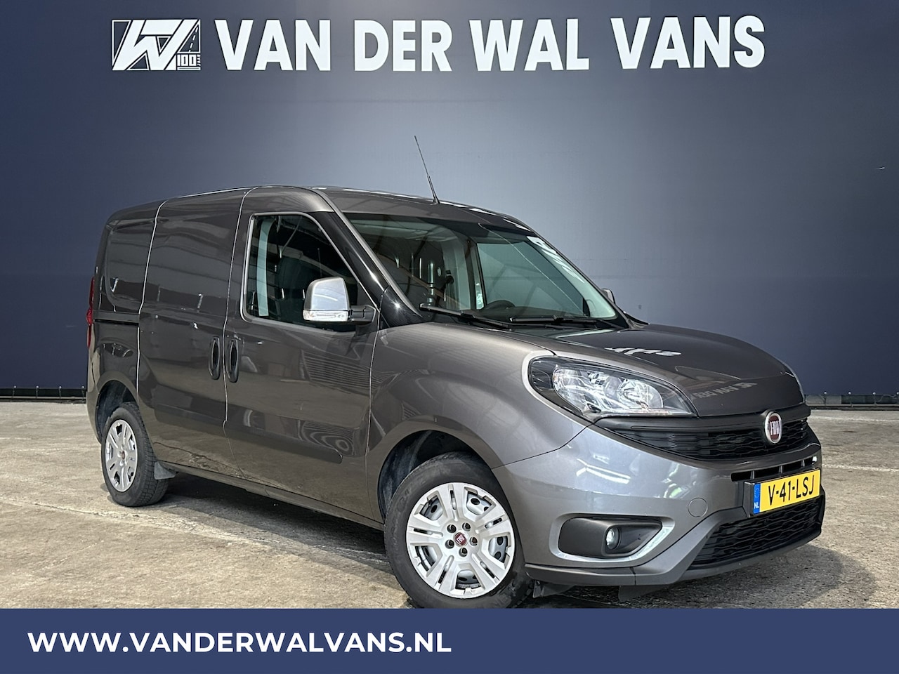 Fiat Doblò Cargo - 1.3 MJ L1H1 Euro6 Airco | Camera | Navigatie | Cruisecontrol | Parkeersensoren | 3-Zits Zi - AutoWereld.nl
