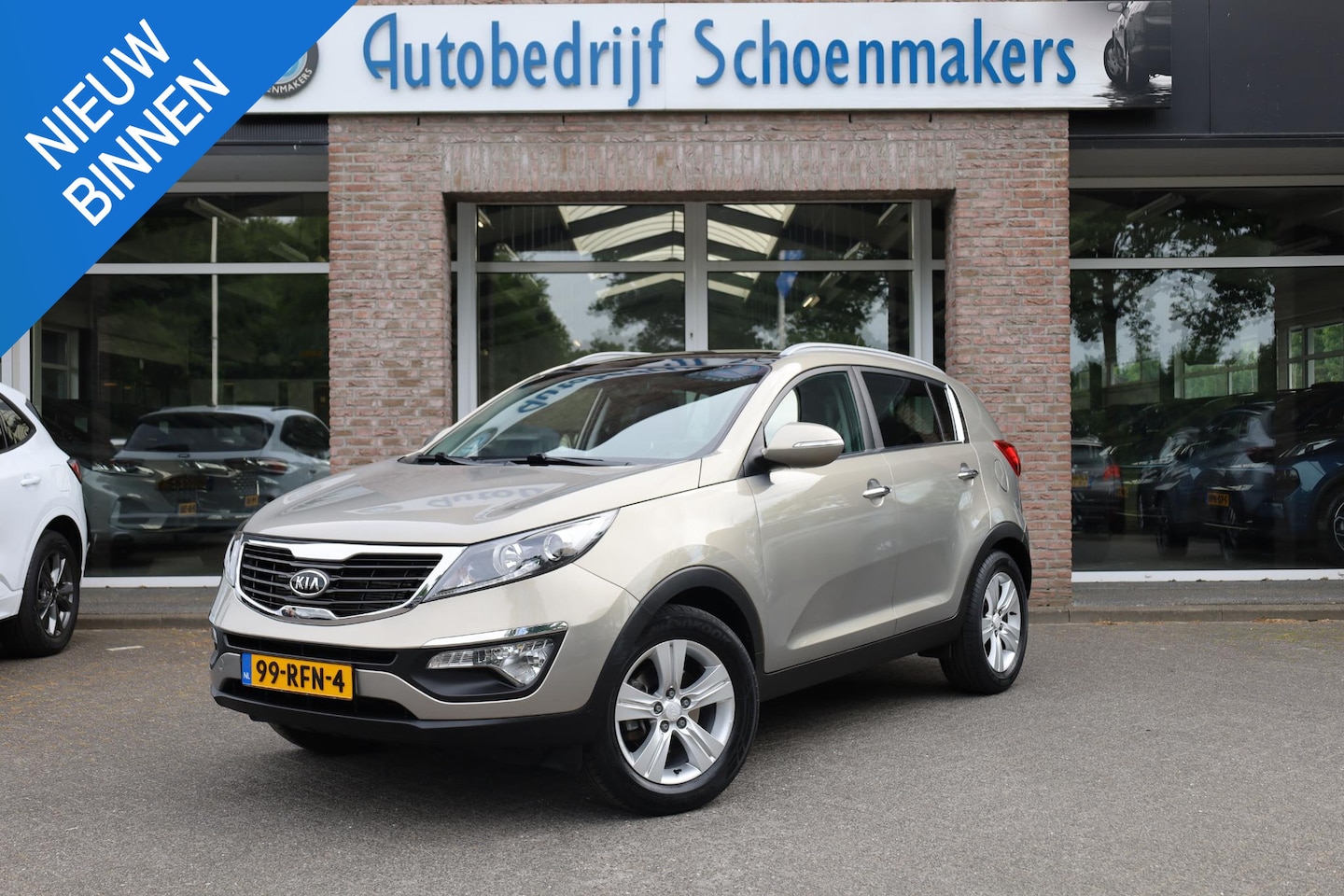 Kia Sportage - 1.6 GDI X-ecutive Plus Pack 2xPANO HALFLEER CRUISE CLIMA VOICE PDC NAP 17''LMV DEALER-ONDE - AutoWereld.nl