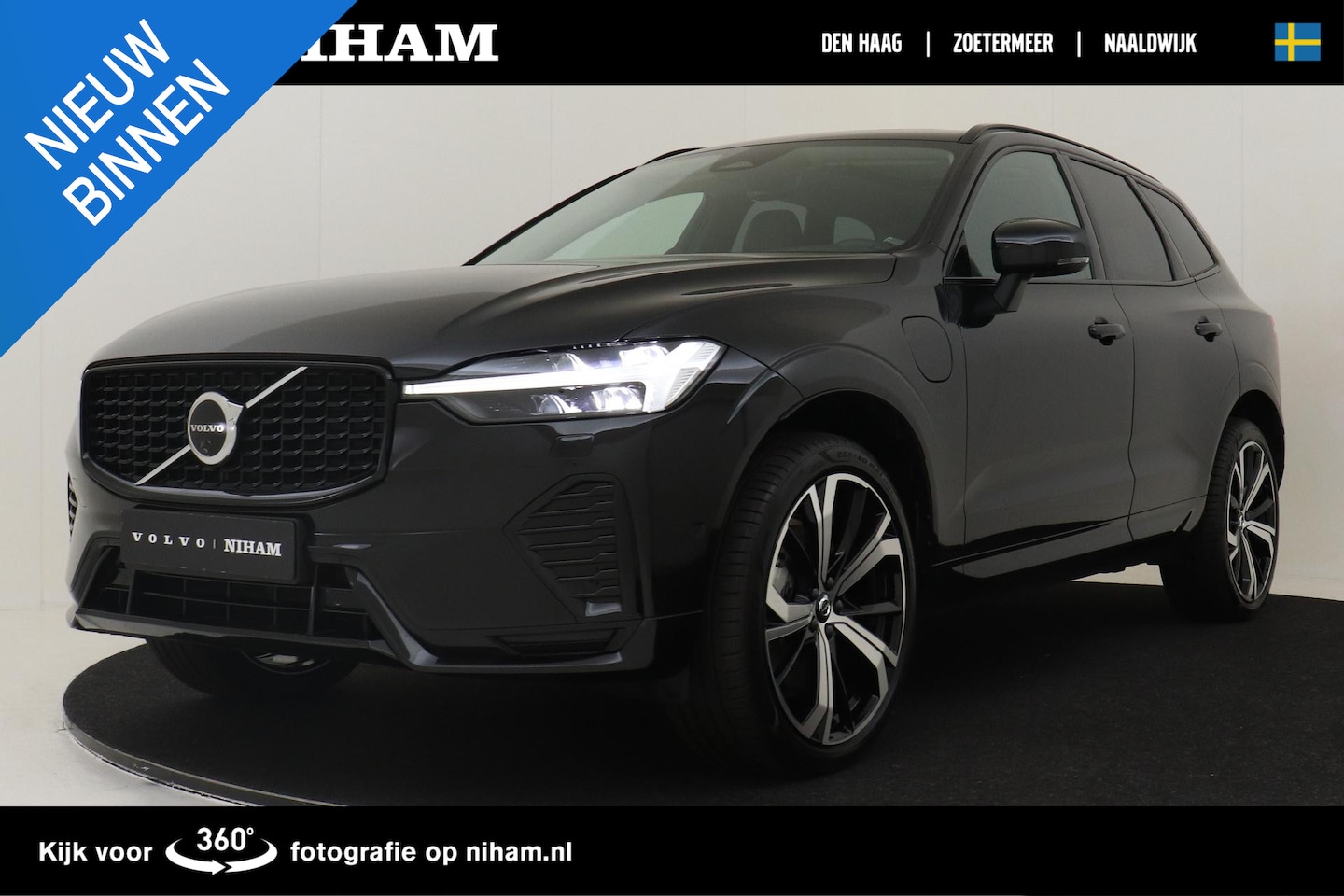 Volvo XC60 - T8 RECHARGE AWD ULTIMATE DARK -PANO.DAK|BOWERS&WILKINS|360°CAM|GEVENT.LEDER+MASSAGE|21" - AutoWereld.nl