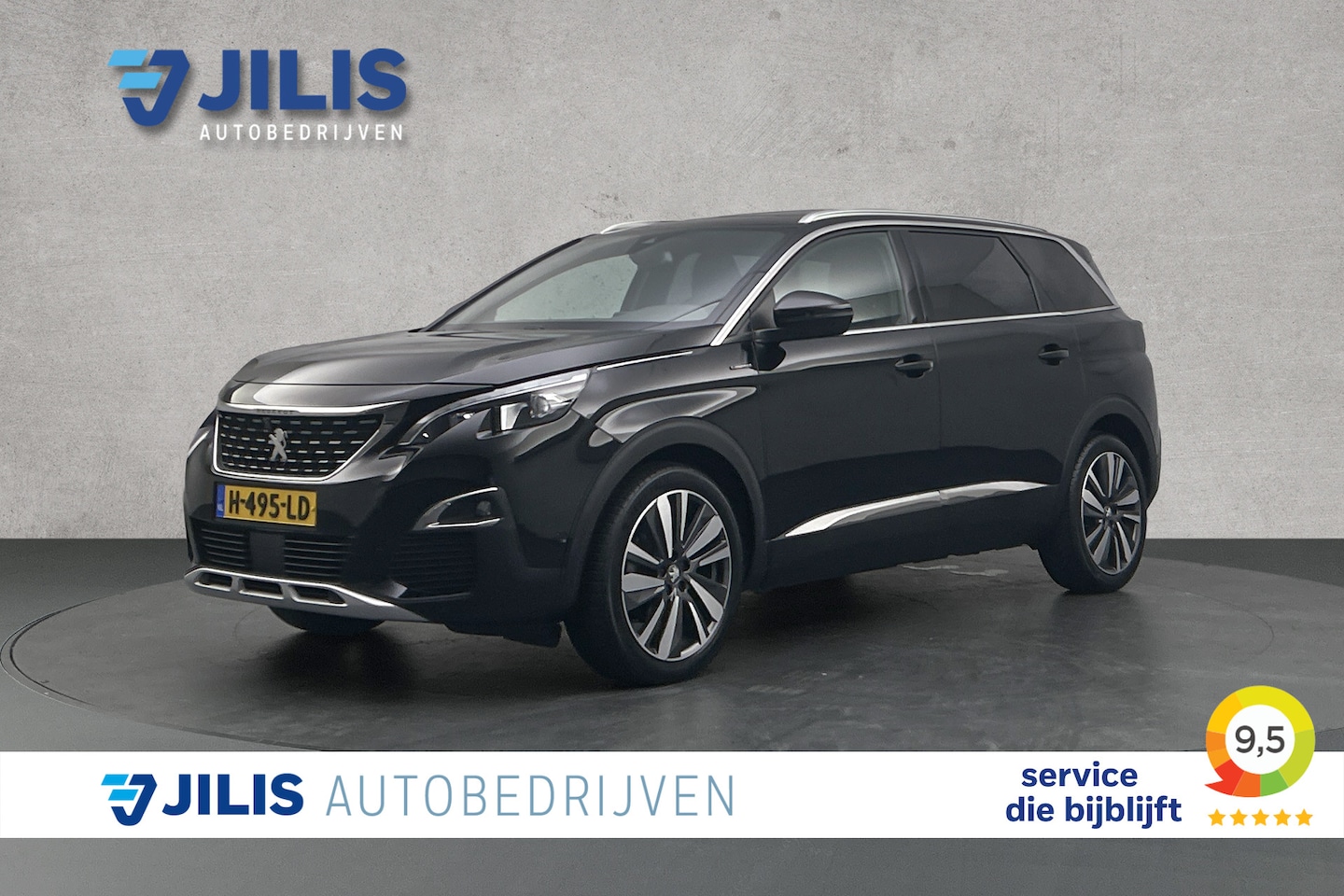 Peugeot 5008 - 1.2 PureTech Blue Lease GT-Line | Elektrisch glazen panoramadak | 360 camera | Adaptief cr - AutoWereld.nl