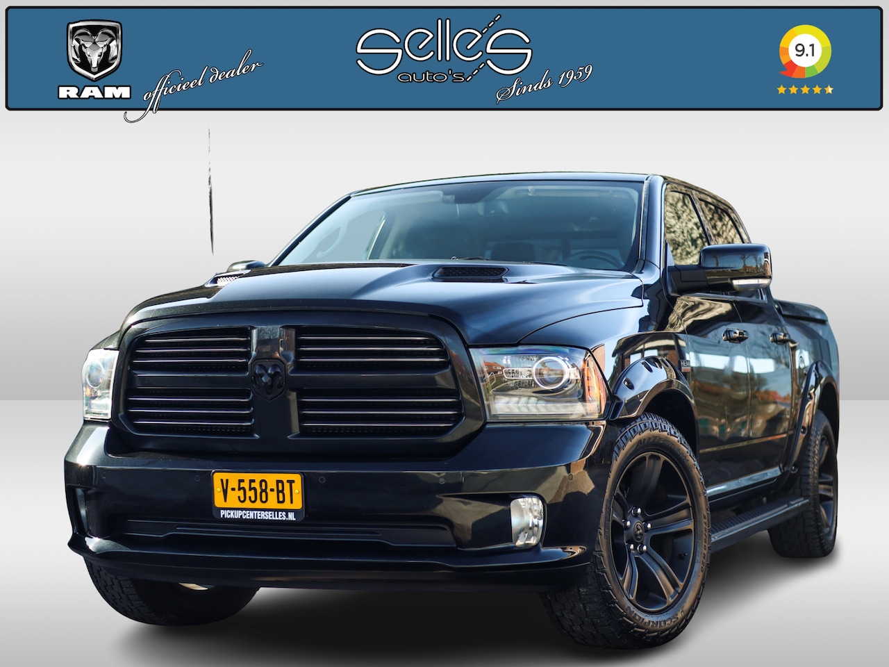 Dodge Ram 1500 - 5.7 V8 4x4 Crew Cab Luchtvering | 4x4 | stoelverwarming/Stoelverkoeling - AutoWereld.nl
