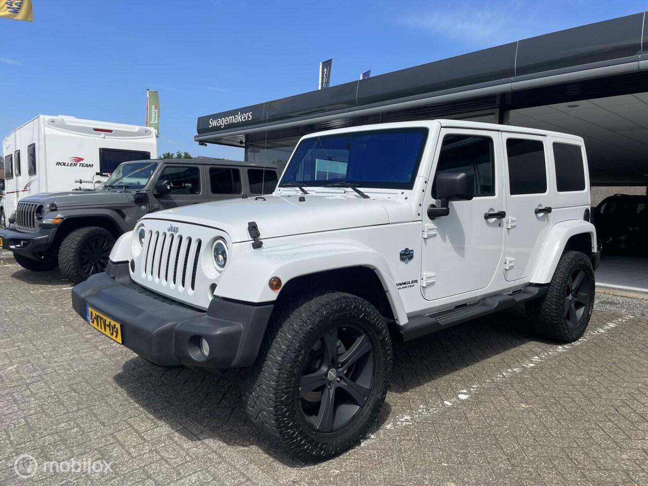 Jeep Wrangler - 2.8 CRD Sport ARTIC afneembare daken - AutoWereld.nl