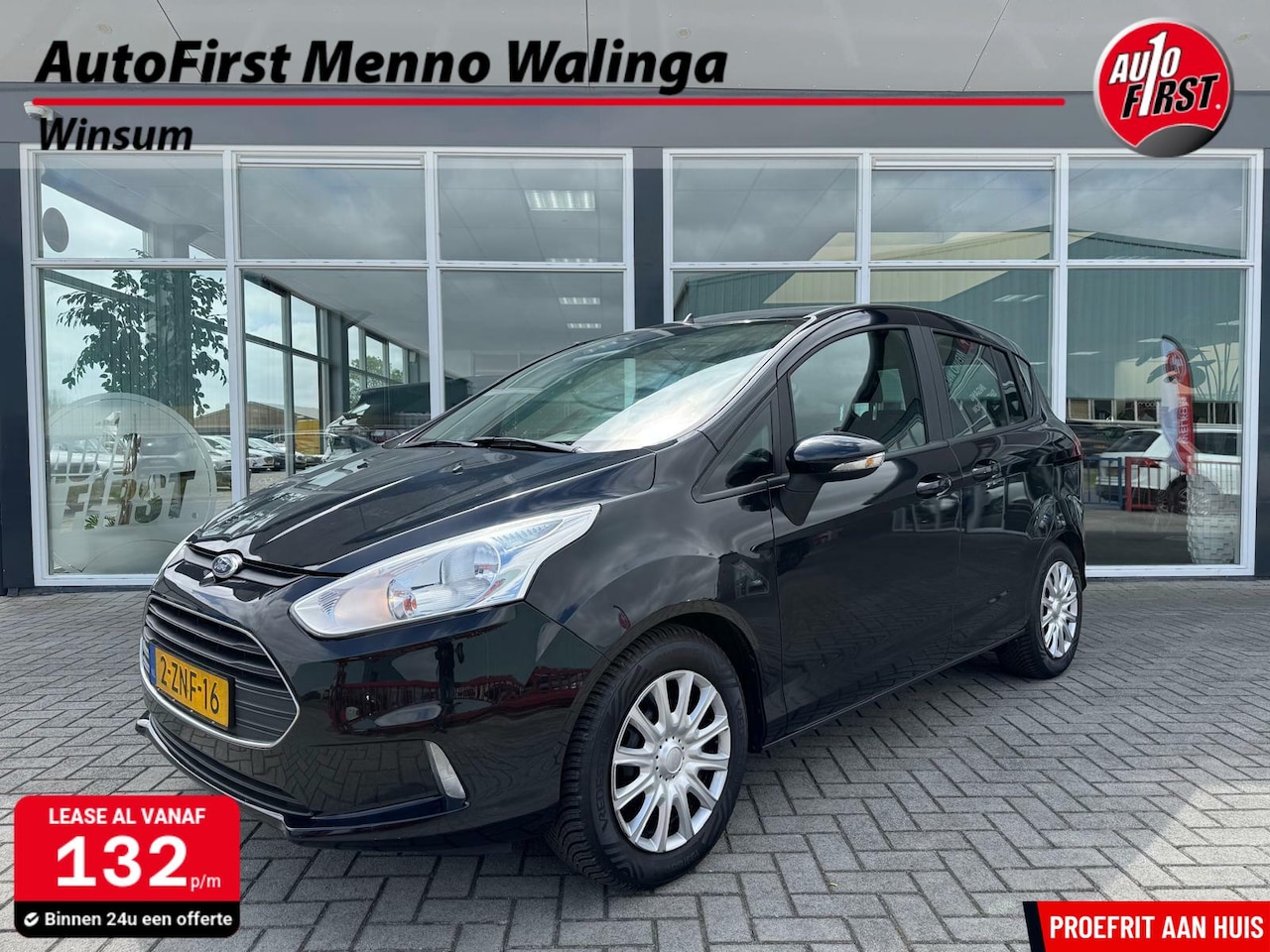 Ford B-Max - 1.0 EcoBoost Style|Navi|Airco|Cruise|NAP| - AutoWereld.nl