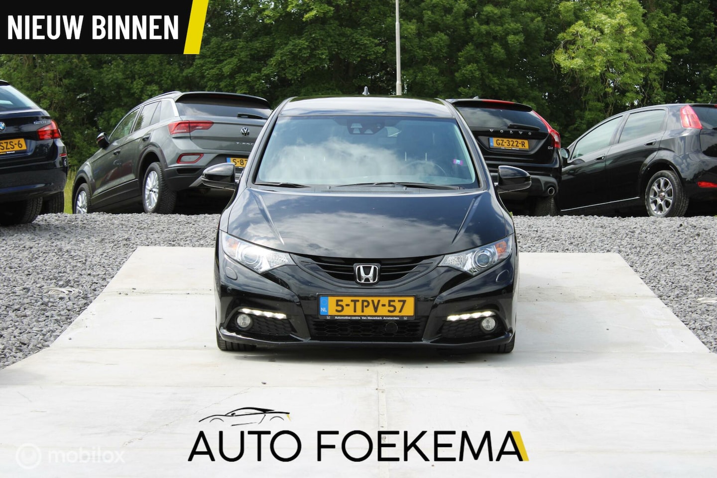Honda Civic - 1.8 Sport Business Edition LEDER CAMERA AUTOMAAT - AutoWereld.nl