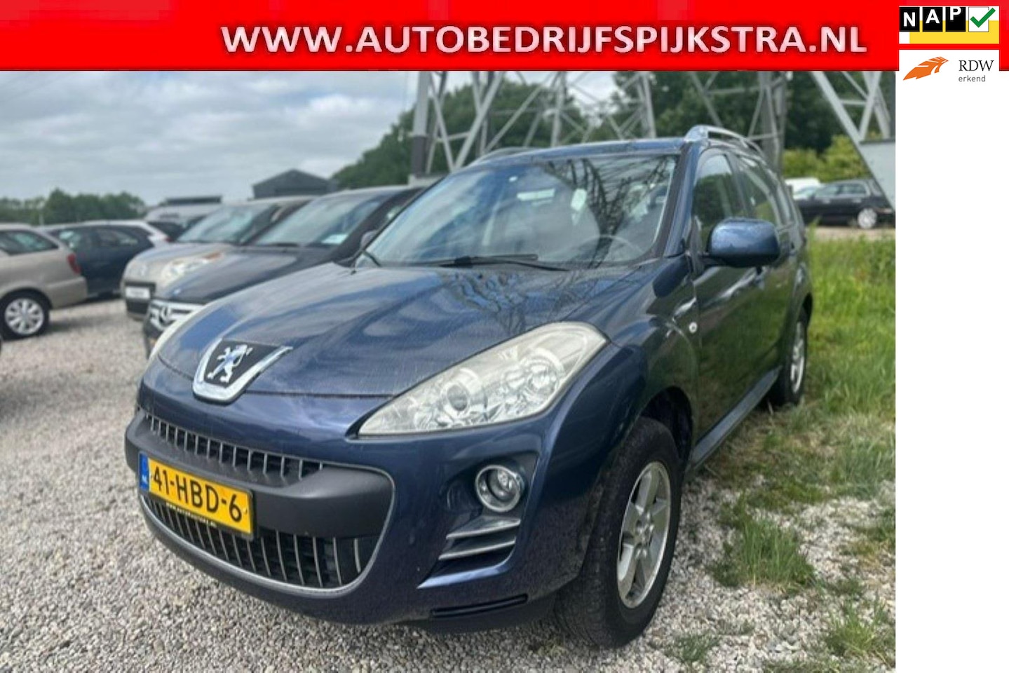 Peugeot 4007 - 2.4 ST // 7-pers / apk 04-2025 // - AutoWereld.nl