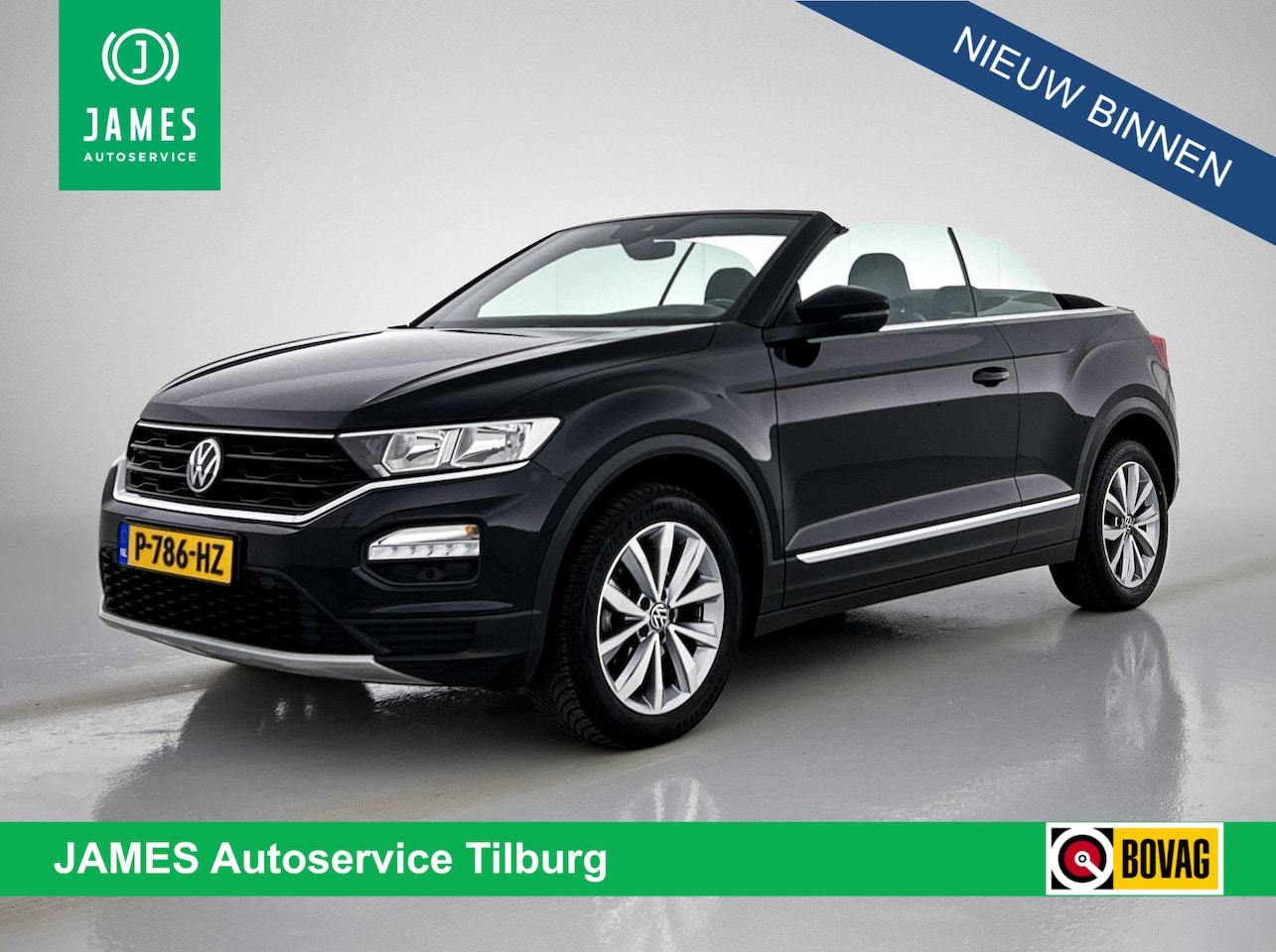 Volkswagen T-Roc Cabrio - 1.0 TSI Style NAVI ELECTR-KAP - AutoWereld.nl