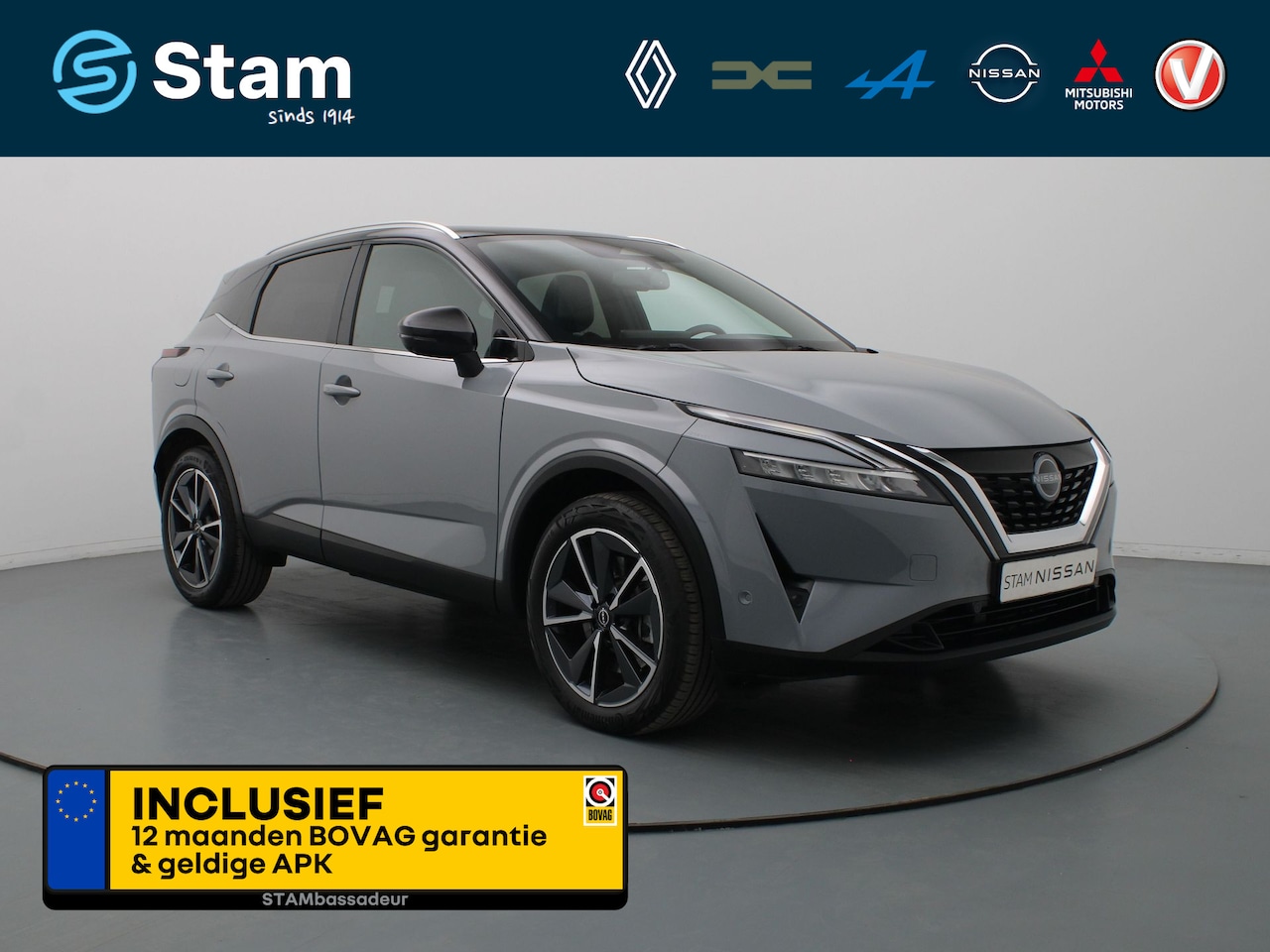 Nissan Qashqai - 158pk e-Power Tekna Head-Up | 360° Camera | Adapt. Cruise | Parkeersens. v+a | Stoel-/stuu - AutoWereld.nl