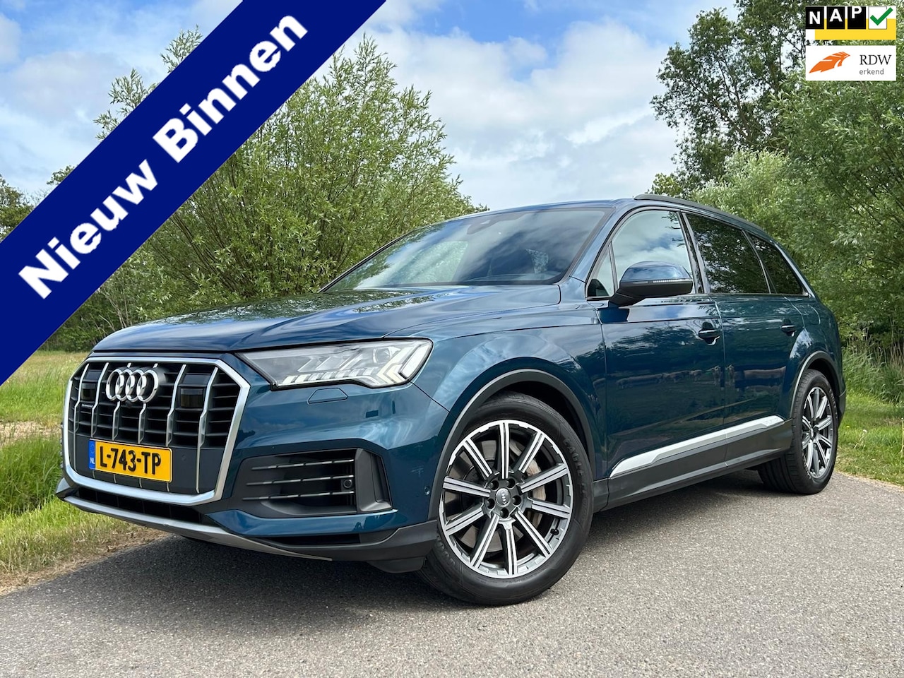 Audi Q7 - 55 TFSI e quattro Pro Line Plus / Incl. BTW / PHEV / Automaat / Clima / Leder / Stoelverwa - AutoWereld.nl
