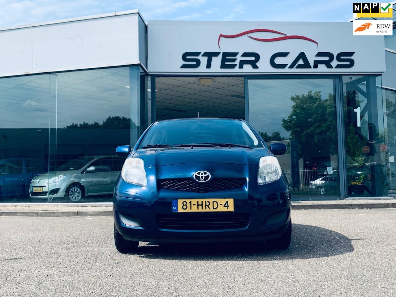 Toyota Yaris - 1.3 VVT-i Aspiration 1.3 VVTi Aspiration, 1Est eigenaar, Airco, 5 Deurs, NAP, APK, Onderhout - AutoWereld.nl