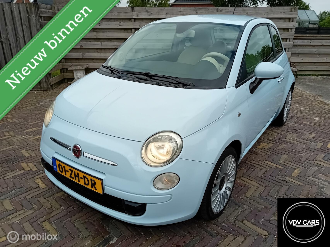 Fiat 500 - 1.2i | Airco | Elek.pakket | LMV | Parrot BT | USB - AutoWereld.nl
