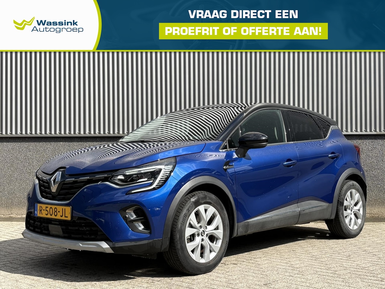 Renault Captur - E-Tech Hybrid 145pk Intens | Navigatie | Cruise Control | Camera Achter | Parkeersensoren - AutoWereld.nl