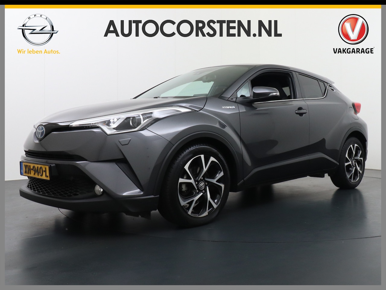 Toyota C-HR - 1.8I Hybrid Automaat Voorruit+Stoel+Stuurverwarming Navi Camera Adap. Cruise Control Lane - AutoWereld.nl
