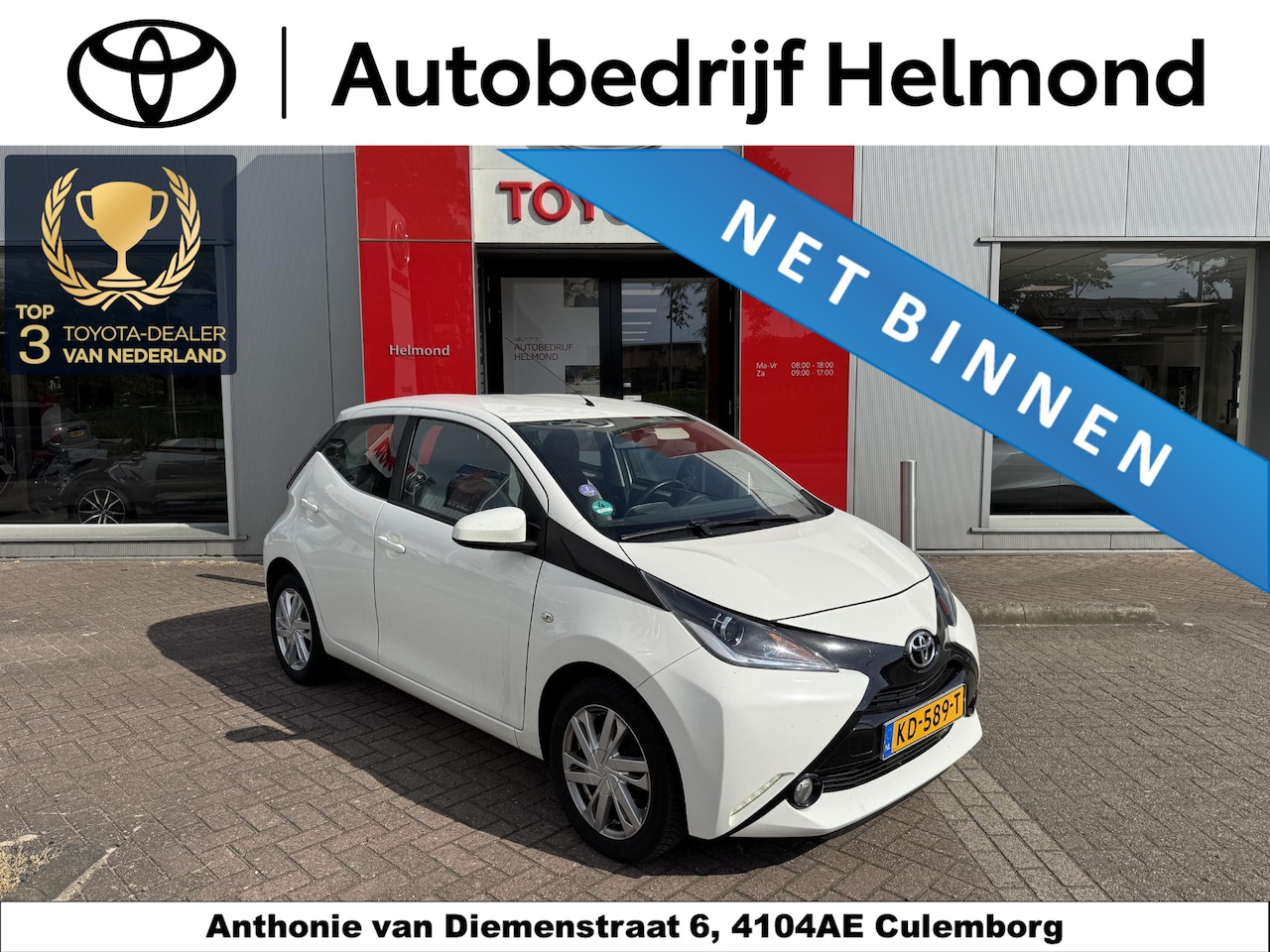 Toyota Aygo - 1.0 VVT-i x-play 1.0 VVT-i x-play - AutoWereld.nl