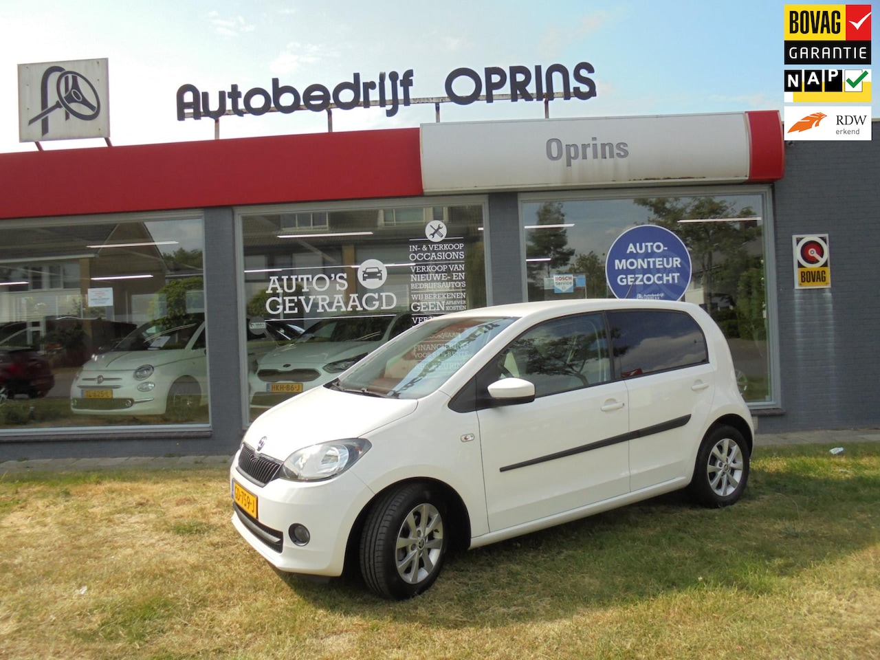Skoda Citigo - 1.0 Greentech Edition 1.0 Greentech Edition 5drs, NL Auto, Airco, - AutoWereld.nl