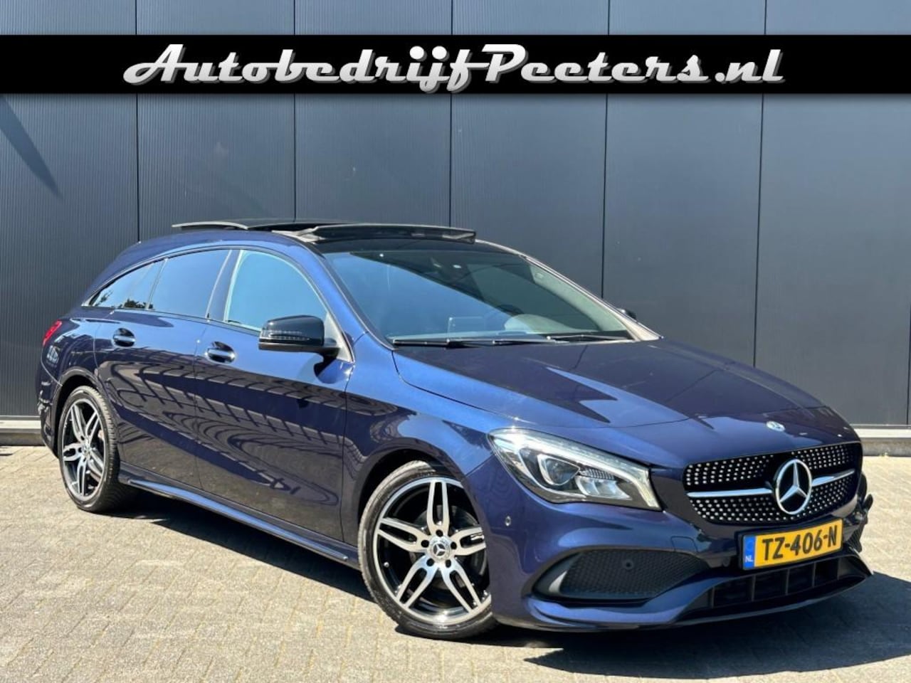 Mercedes-Benz CLA-Klasse - SB CLA 180 AMG Nightpakket Aut7 P-dak LED Navi Camera Cruise - AutoWereld.nl