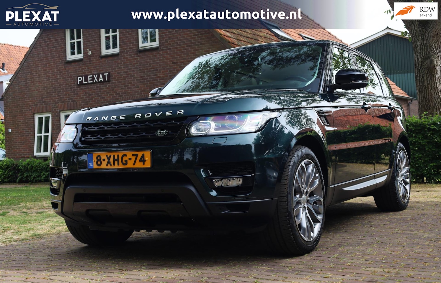 Land Rover Range Rover Sport - 3.0 TDV6 HSE Dynamic Aut. | Orig. NL | AINTREE GREEN | Panorama | 1e Eigenaar | Meridian | - AutoWereld.nl