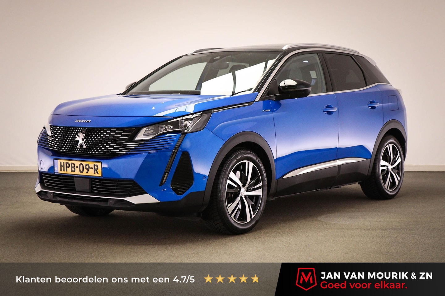 Peugeot 3008 - 1.6 HYbrid 225 Blue Lease GT Line | CITY / DRIVE ASSIST- PACK | PANORAMADAK | 360 CAMERA - AutoWereld.nl