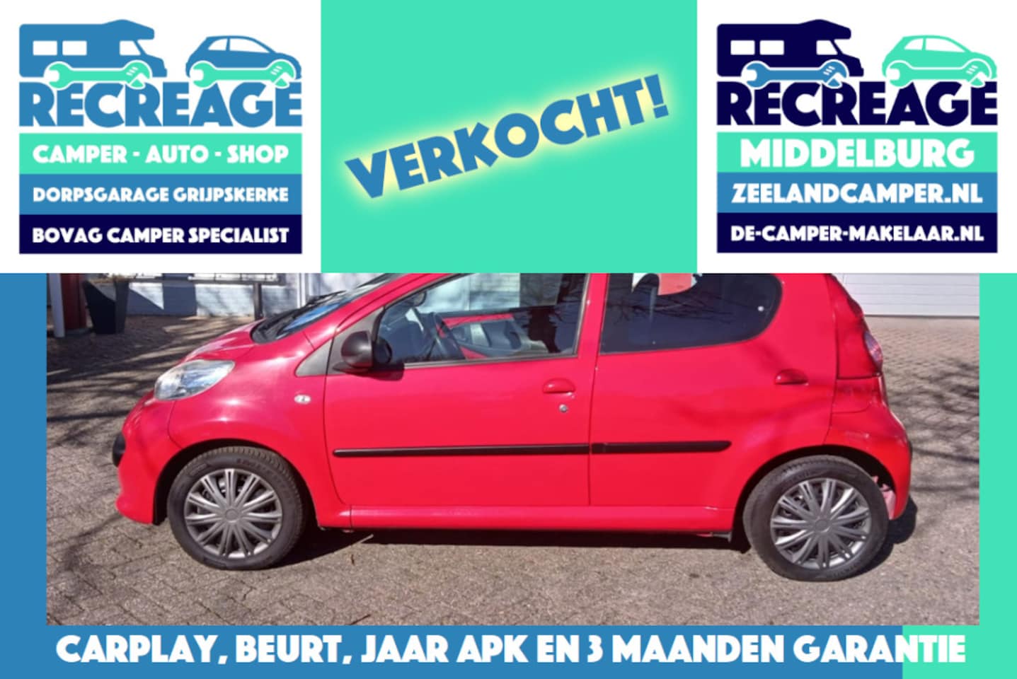 Peugeot 107 - XS 1.0 | met CARPLAY radio! 3 maanden garantie, jaar APK, afleverbeurt - AutoWereld.nl