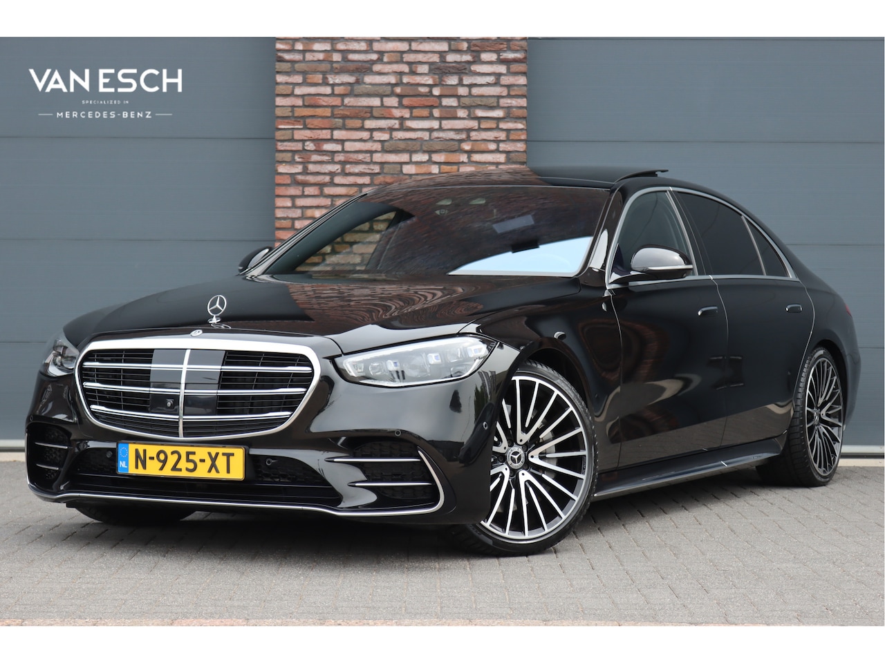 Mercedes-Benz S-klasse - 500 4MATIC Lang AMG Line Aut9 | Achterasbesturing | Luchtvering | Chauffeurspakket | Zonwe - AutoWereld.nl