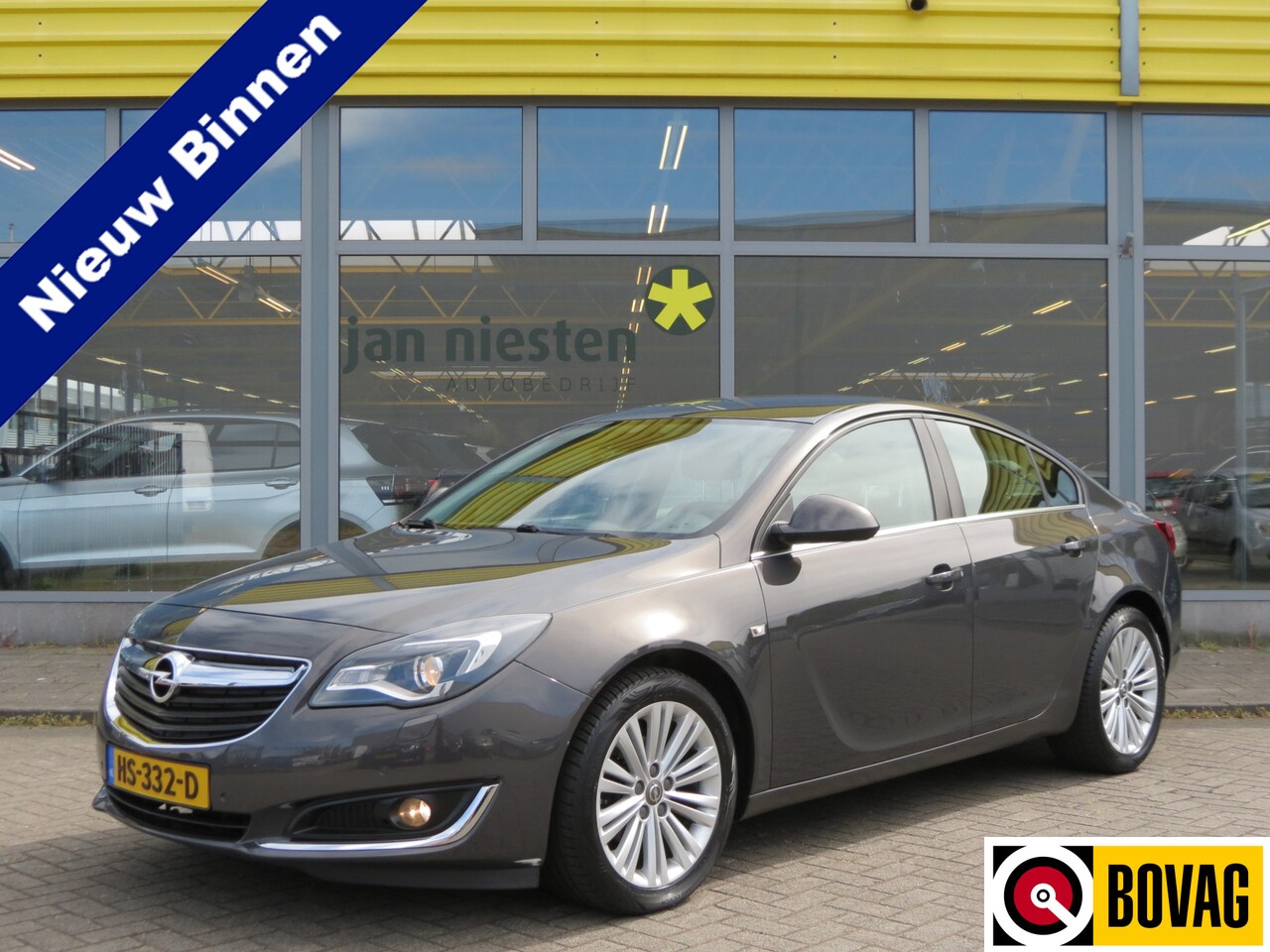 Opel Insignia - 1.4 T EcoFLEX Business+ -140pk- | Leder | Navi | Trekhaak | Rijklaarprijs incl. 1 jaar Bov - AutoWereld.nl