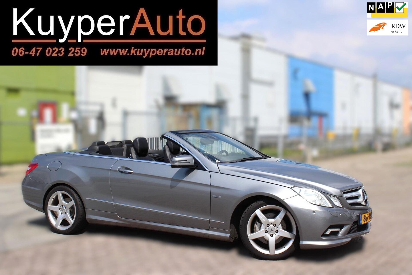 Mercedes-Benz E-klasse Cabrio - 200 CGI Elegance automaat AMG pakket - AutoWereld.nl